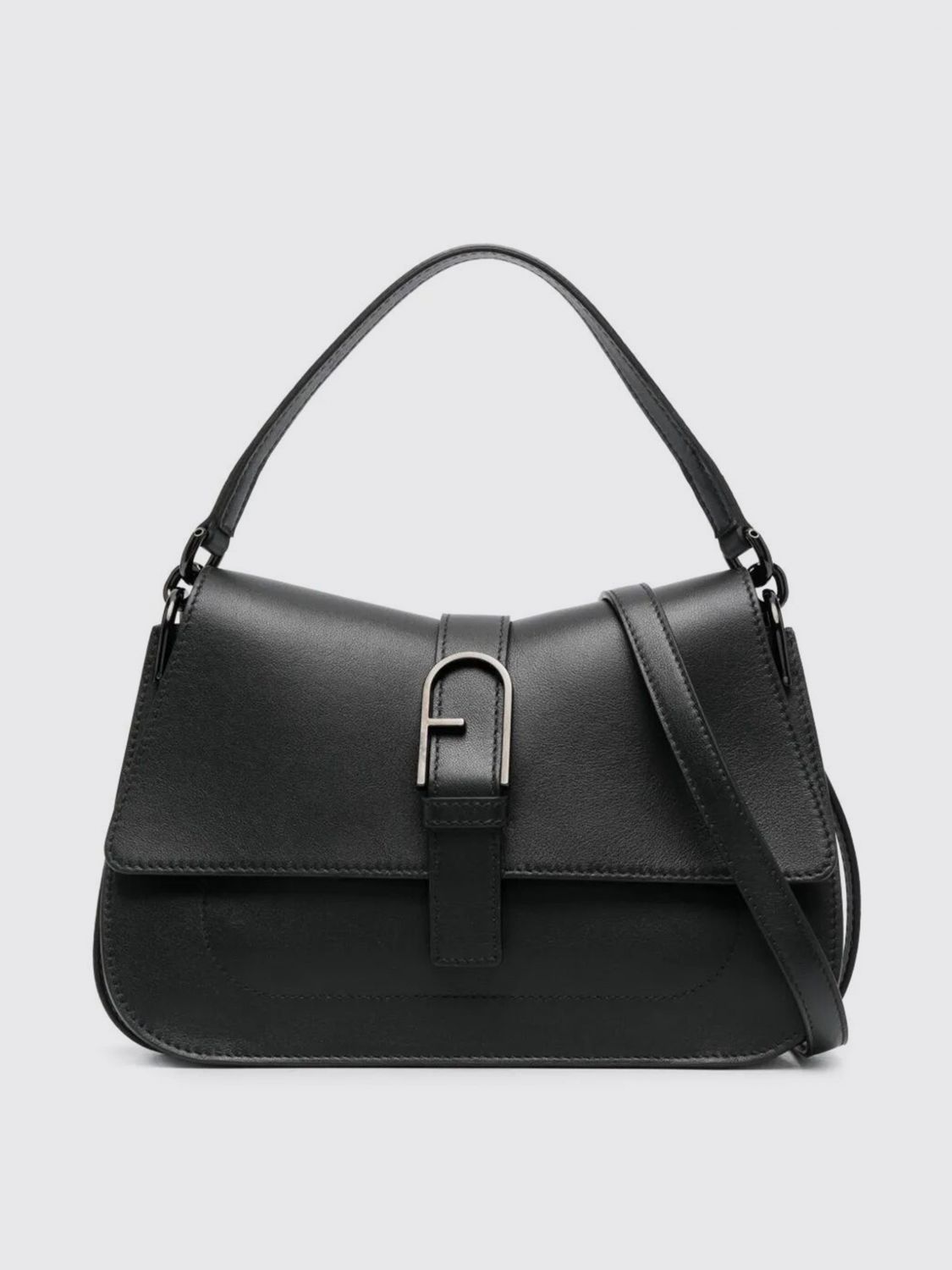 Furla Shoulder Bag Woman Color Black In Black