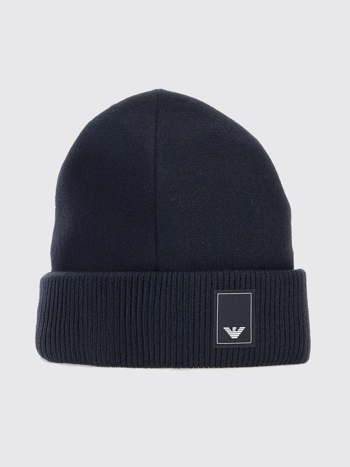 Hat Emporio Armani Men Color Blue
