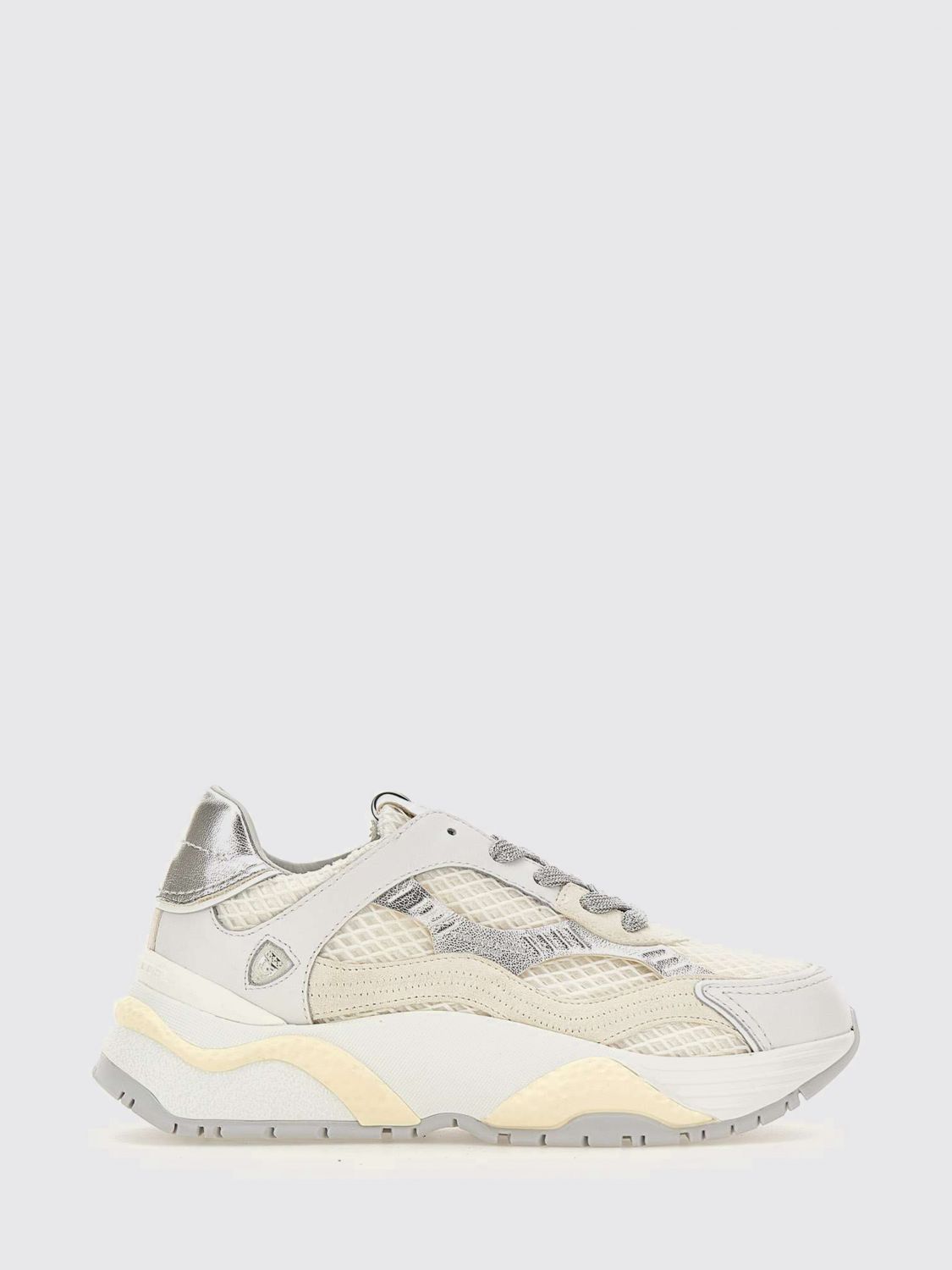 Philippe Model Odeon Sneakers In Silver