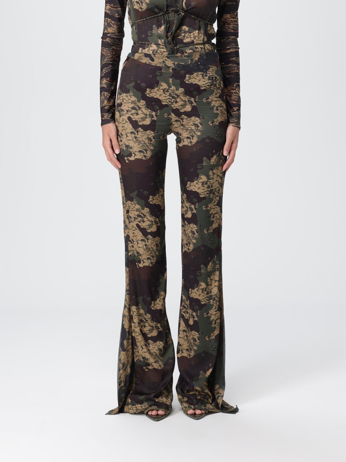 Pants Diesel Woman Color Multicolor