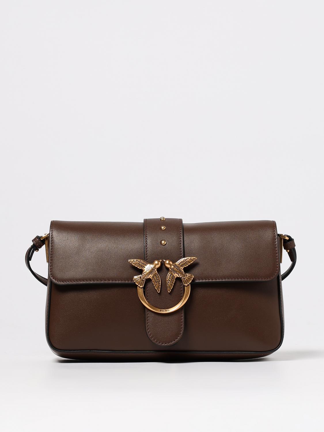 Pinko Shoulder Bag  Woman Color Brown In Brown