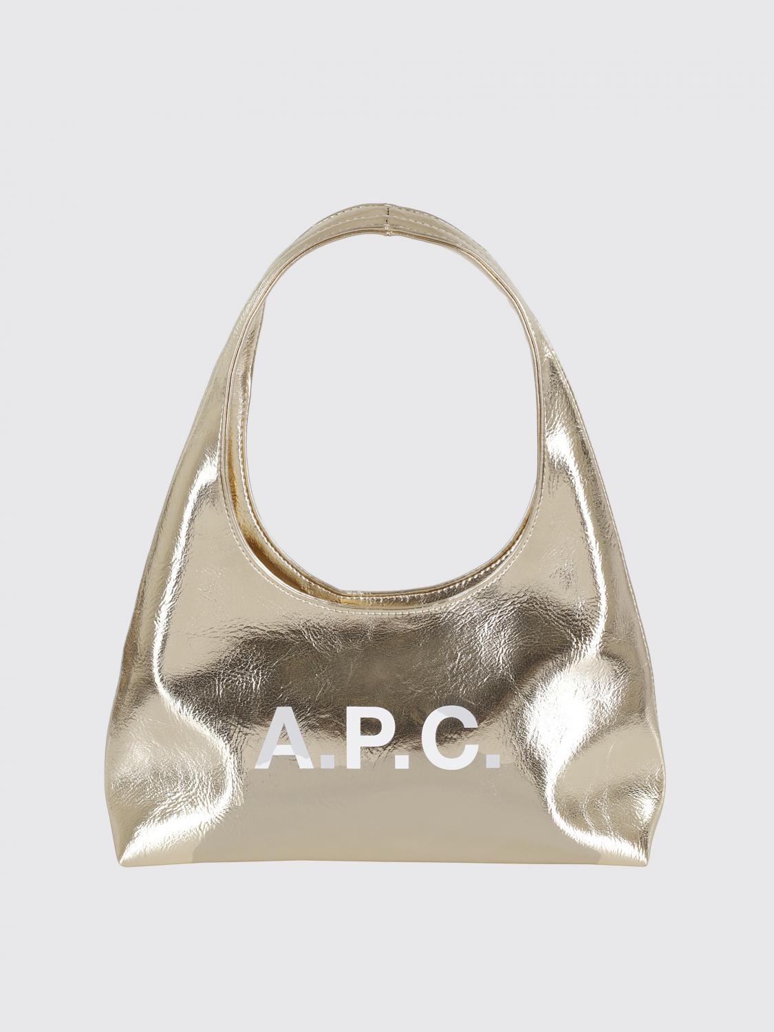 Apc Shoulder Bag A. P.c. Woman Color Gold In Gold