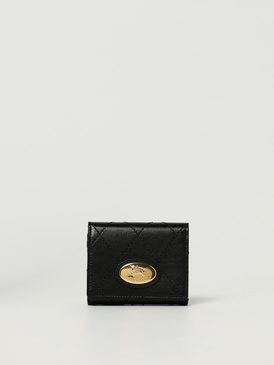 Burberry Wallet  Woman Color Black In Black