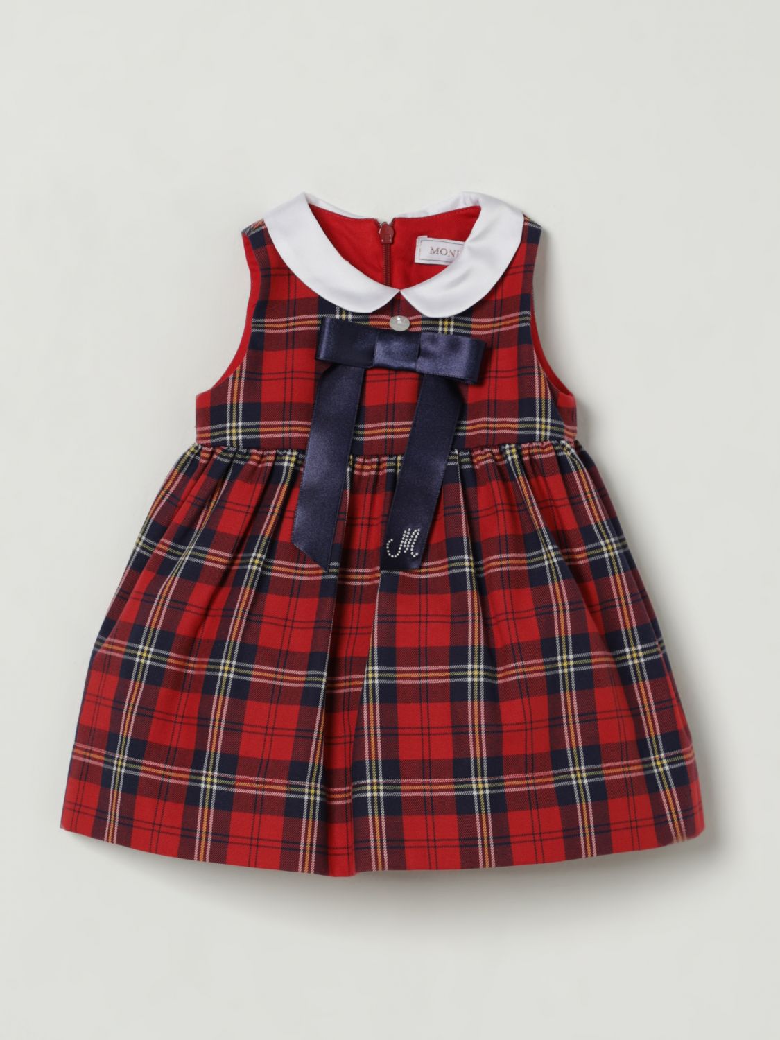 Monnalisa Romper Kids Color Ruby In Red