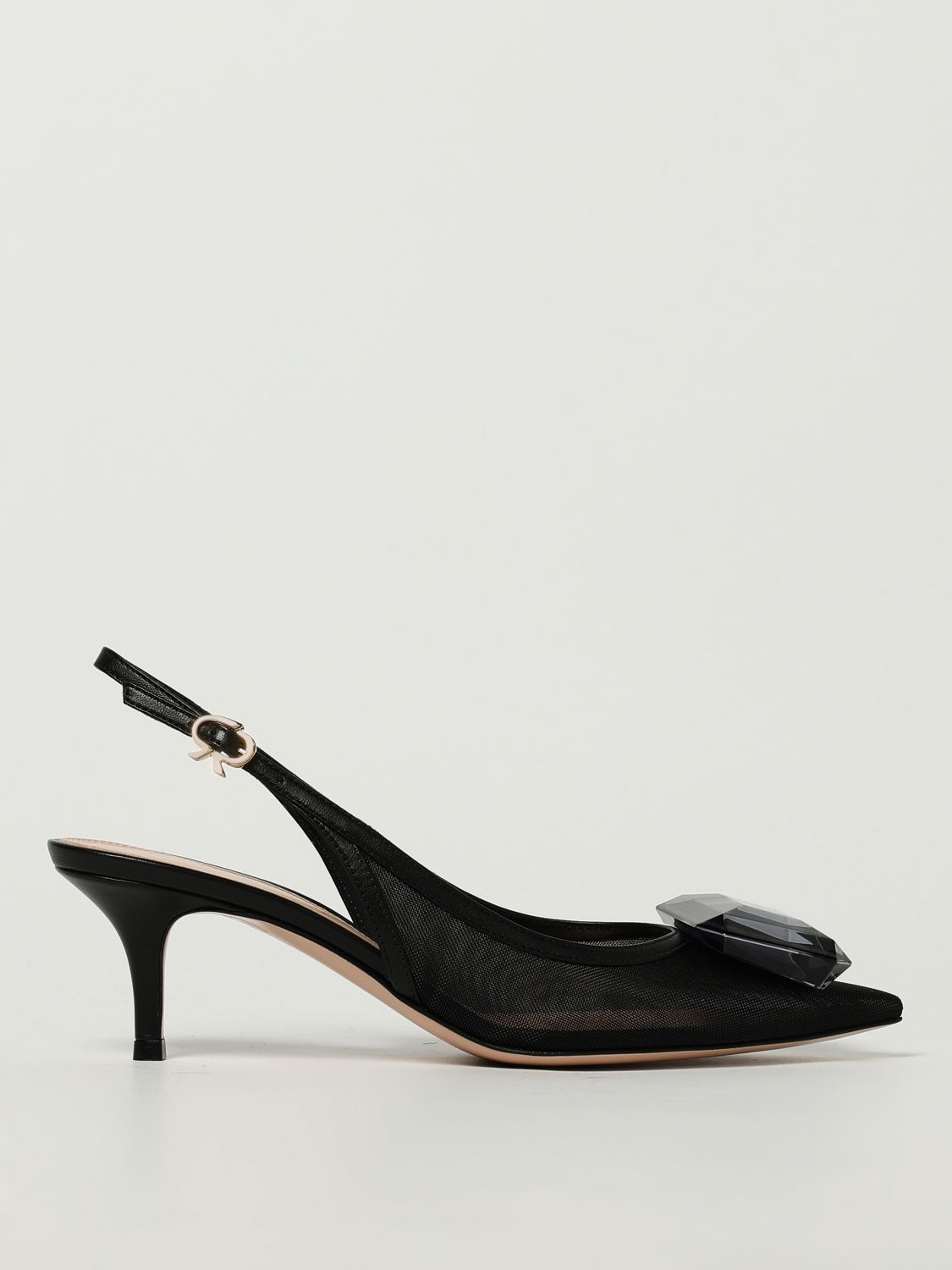 Gianvito Rossi Pumps Woman Color Black In Black