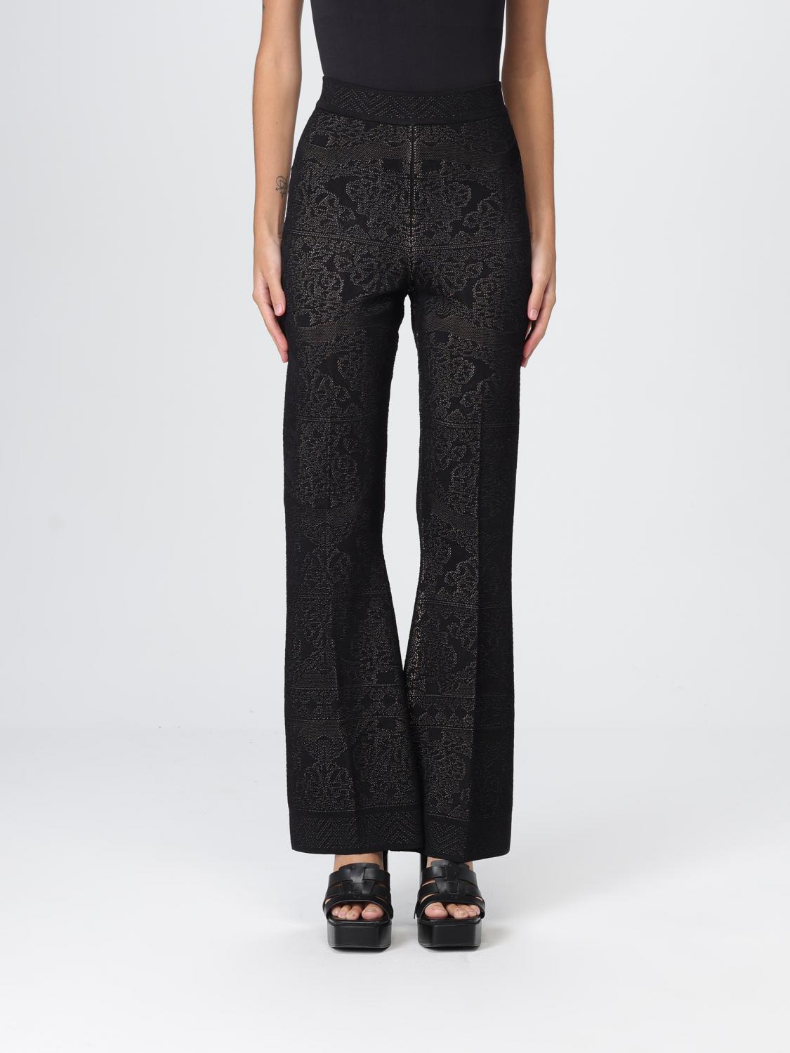 Twinset Pants  Woman Color Black In Black