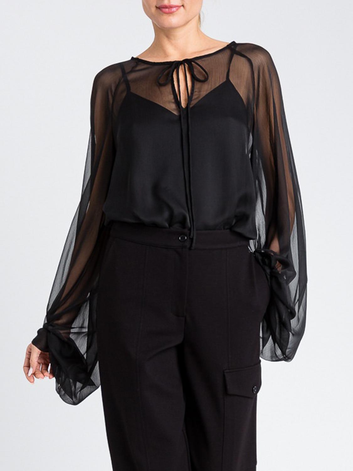 Twinset Actitude Top  Woman Color Black In Black