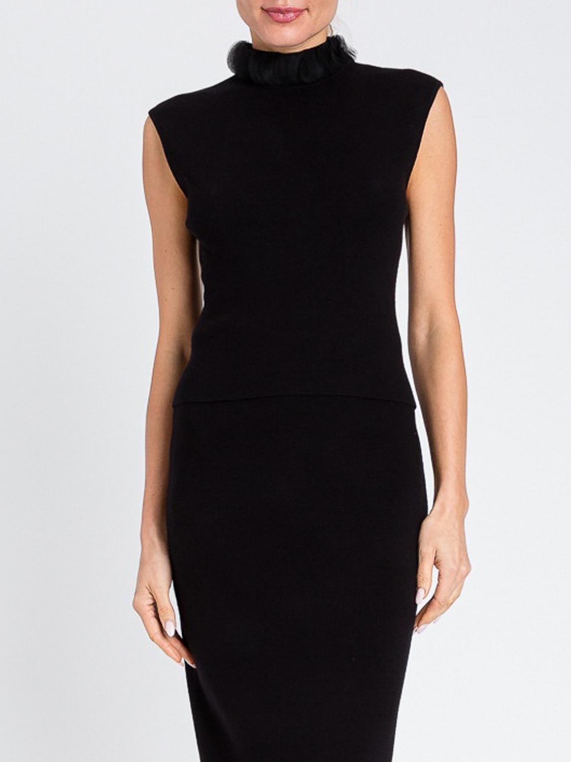 Twinset Actitude Top Woman Color Black In Black