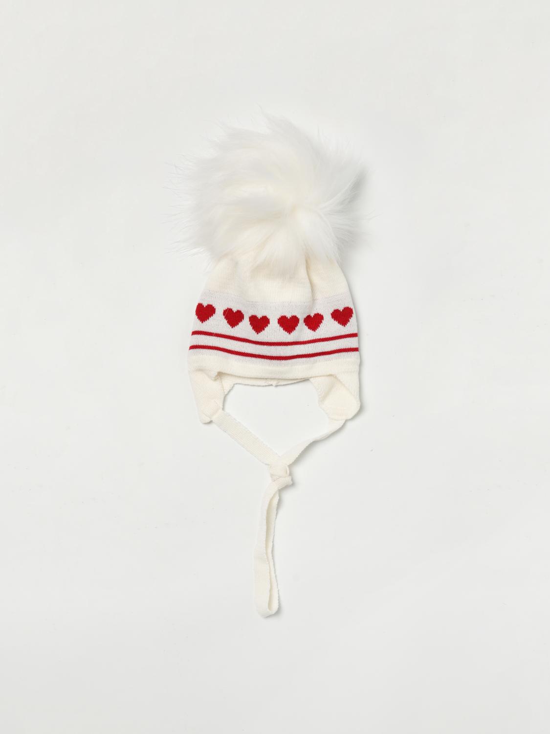 MONNALISA Beanie hat with hearts
