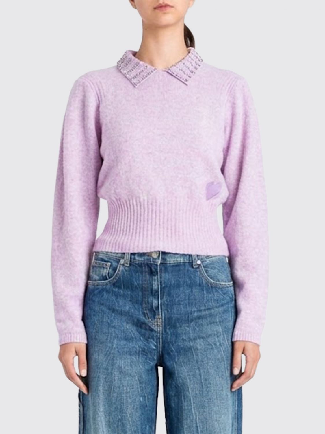 Twinset Actitude Sweater  Woman Color Orchid In Purple