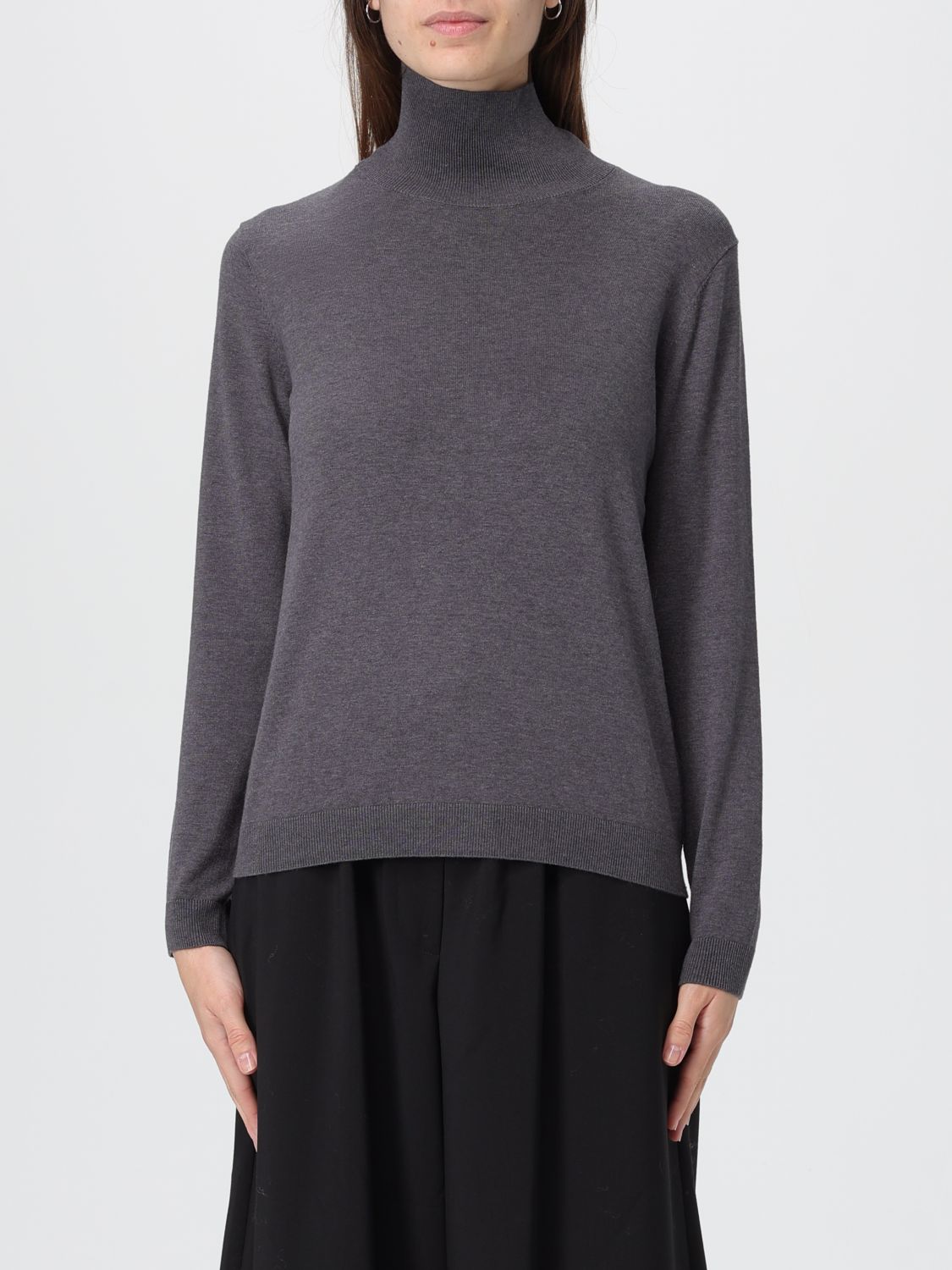 Weekend Max Mara Sweater Woman In Gray