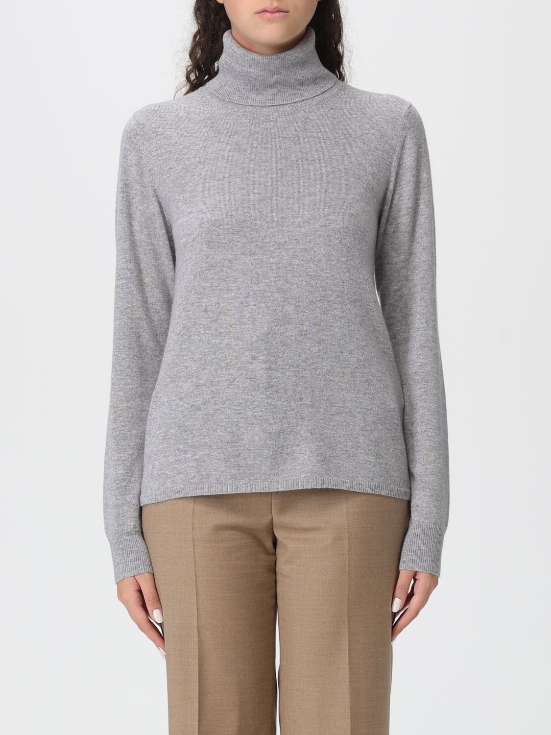 Max Mara Sweater Woman Studio In Gray