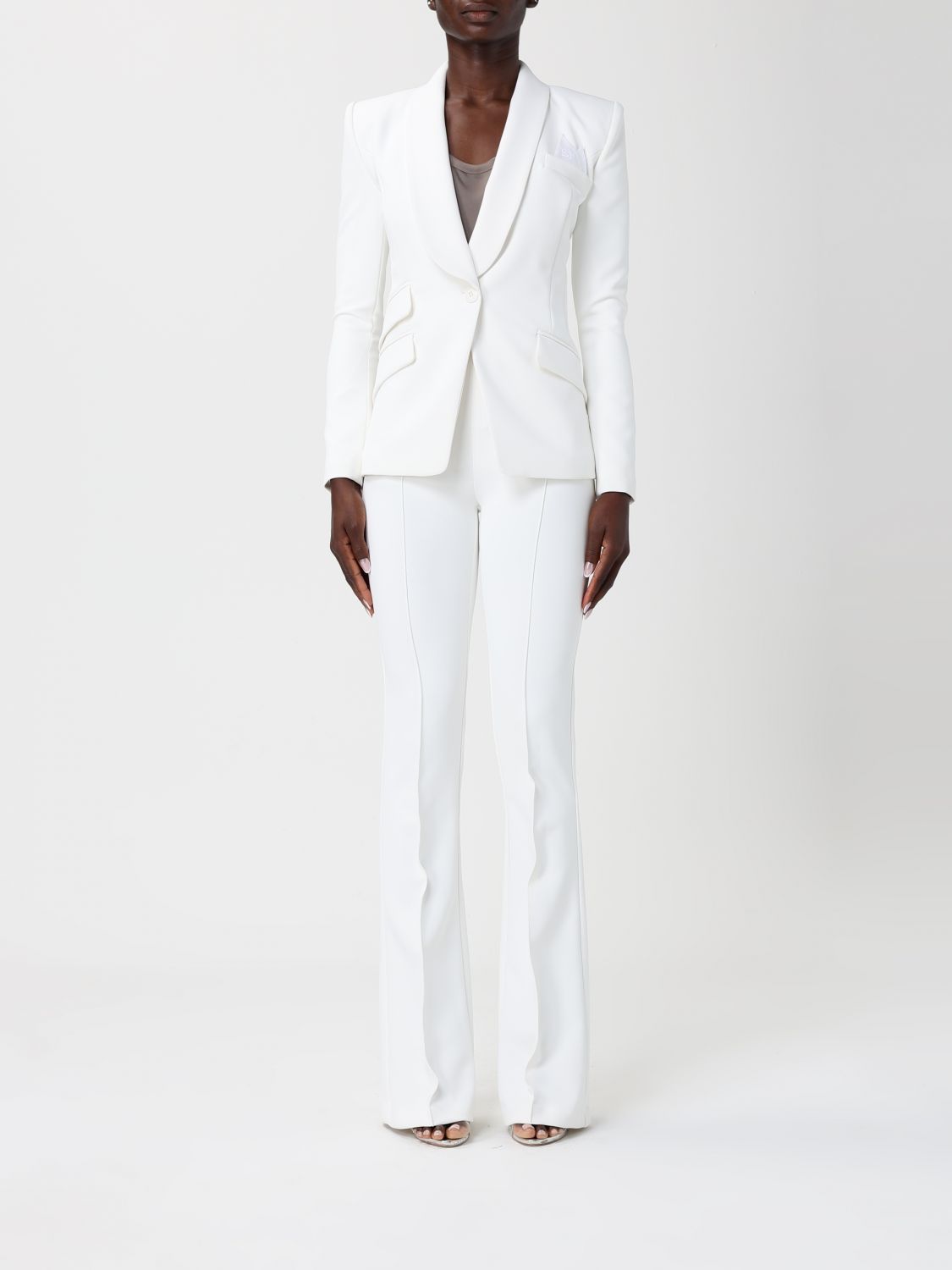 Elisabetta Franchi Suit  Woman Color White In White
