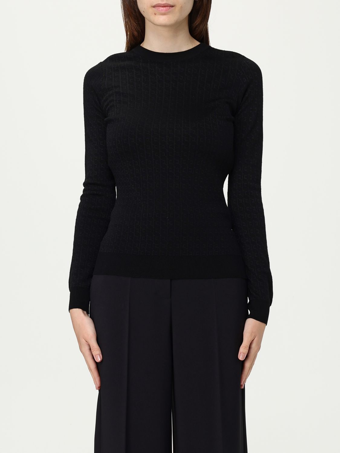 Elisabetta Franchi Sweater  Woman Color Black