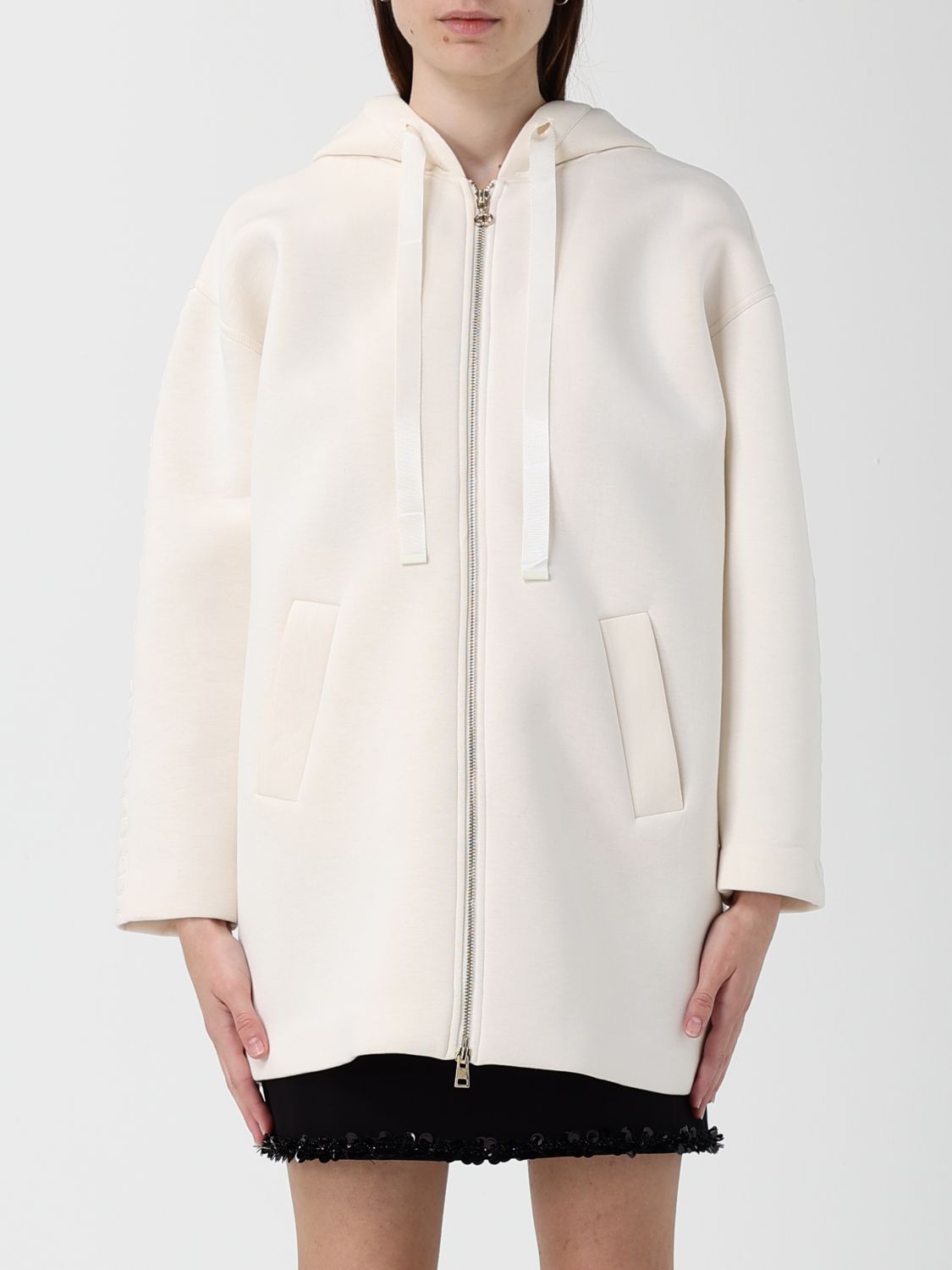 Twinset Sweatshirt  Woman Color White In White