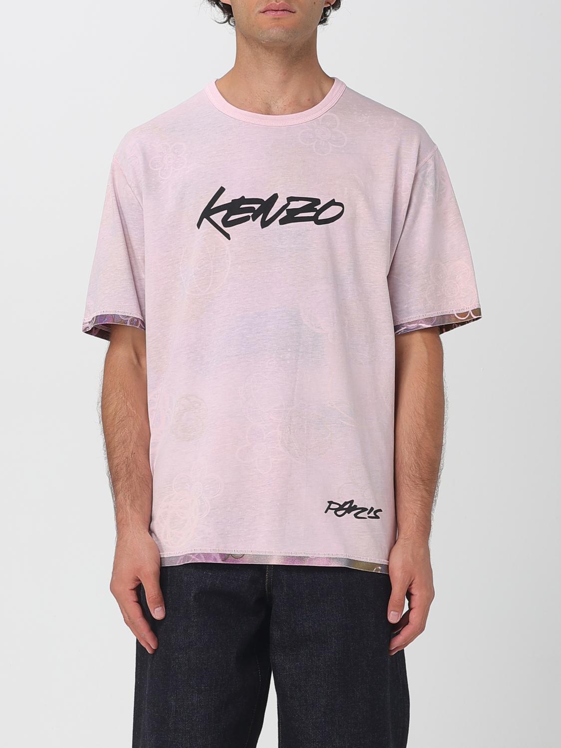 Kenzo Pink  Paris Futura 2000 Edition Reversible T-shirt In Pink