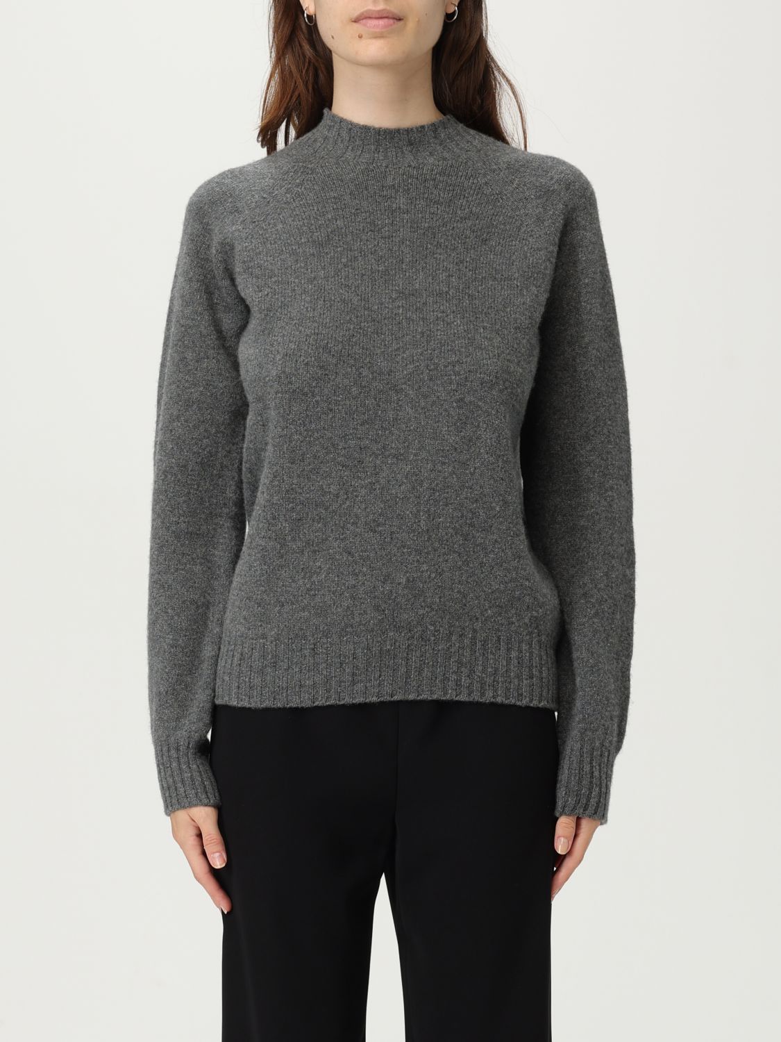 Drumohr Sweater Woman Color Grey In Gray
