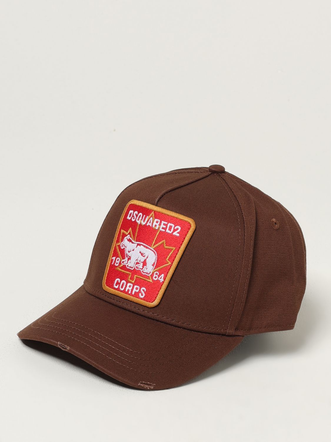 Hat DSQUARED2 Men color Brown