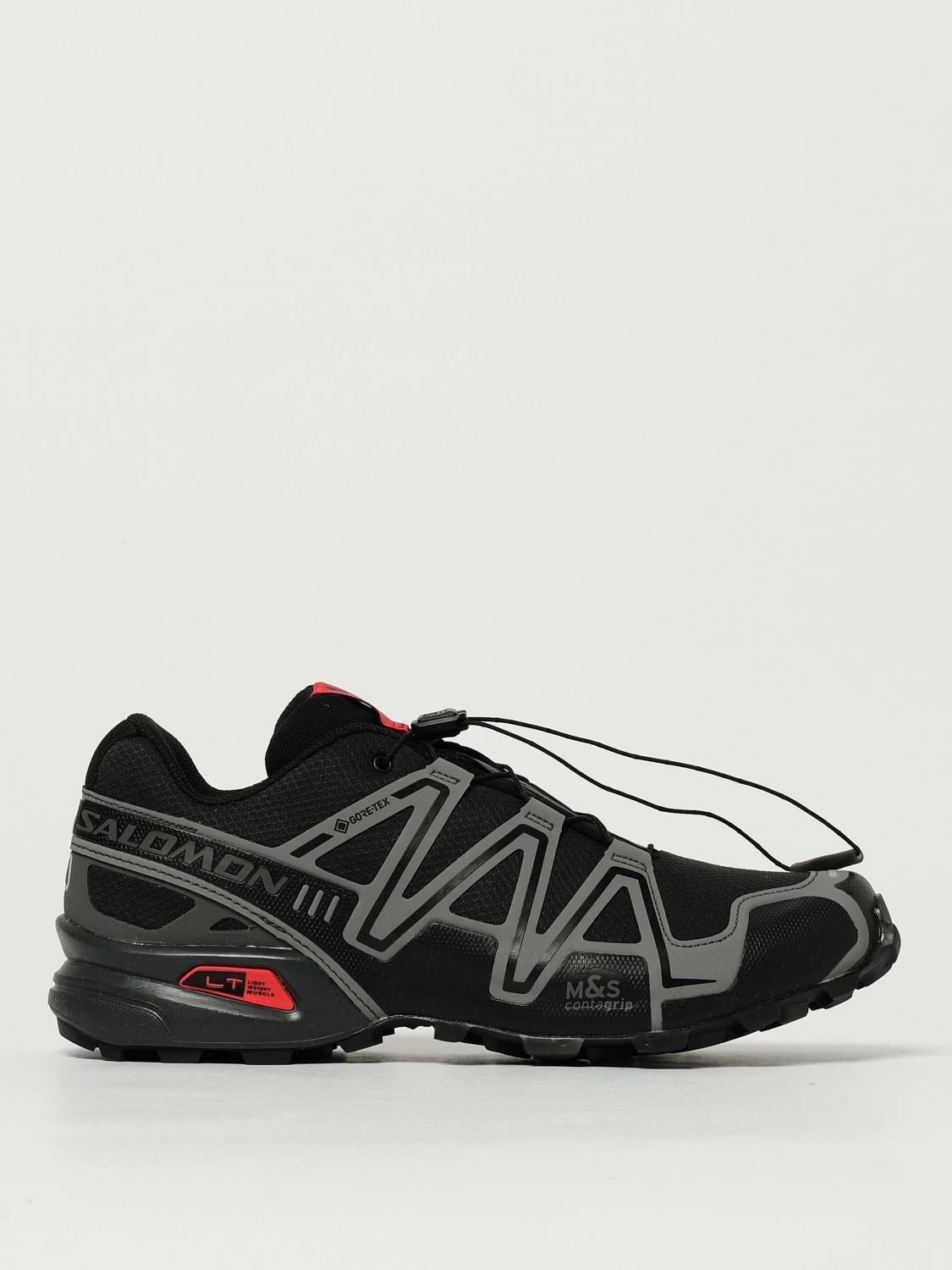 Salomon Speedcross 3 Gtx Rubber-trimmed Gore-tex Mesh Sneakers In Black