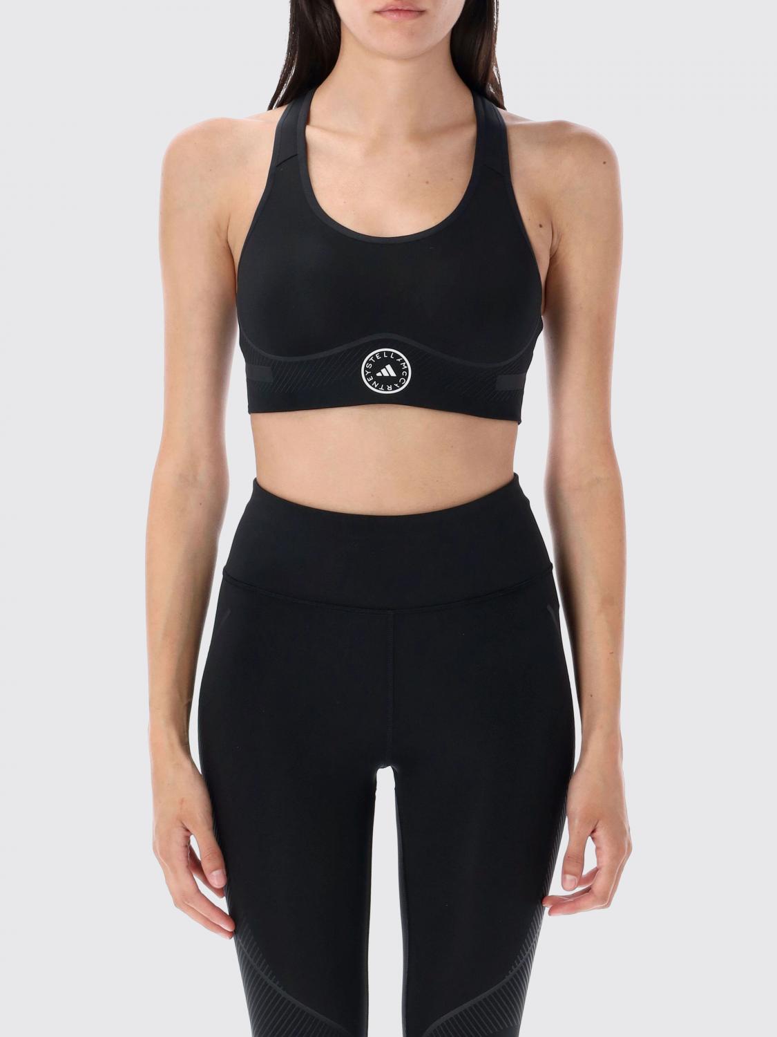 Adidas By Stella Mccartney Adidas By Stella Mc Cartney Top Black In Black