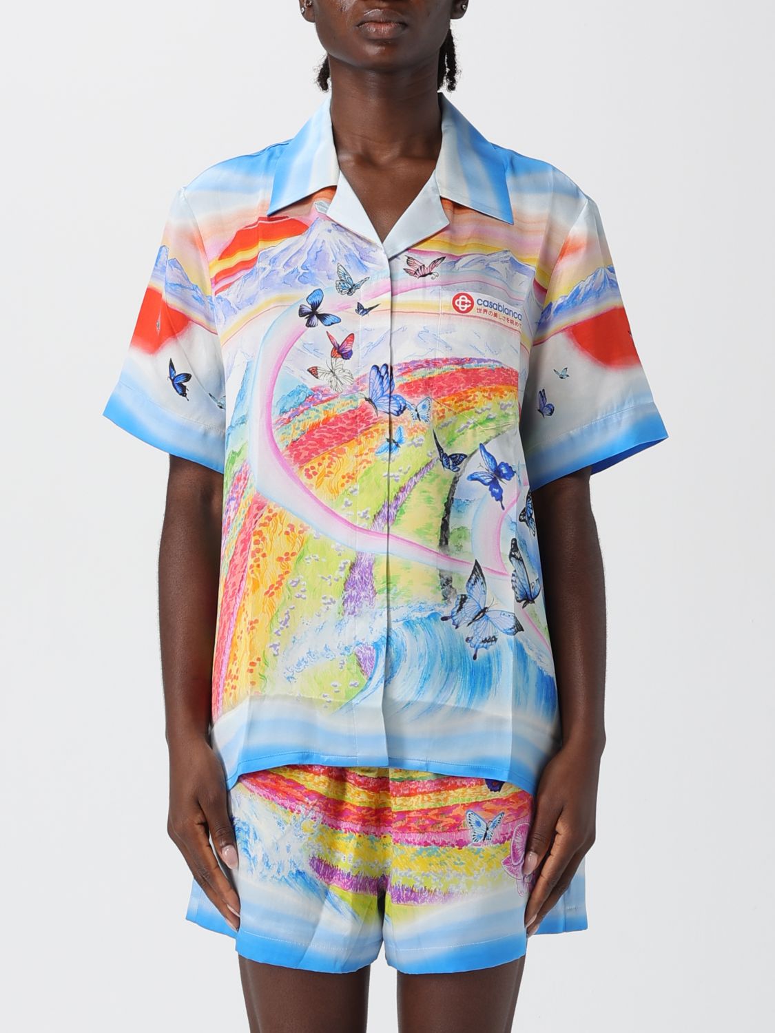 Casablanca Shirt Woman Color Multicolor In Multi