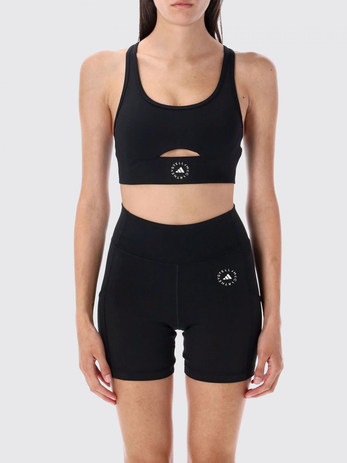 Adidas By Stella Mccartney Adidas By Stella Mc Cartney Top Black In Black