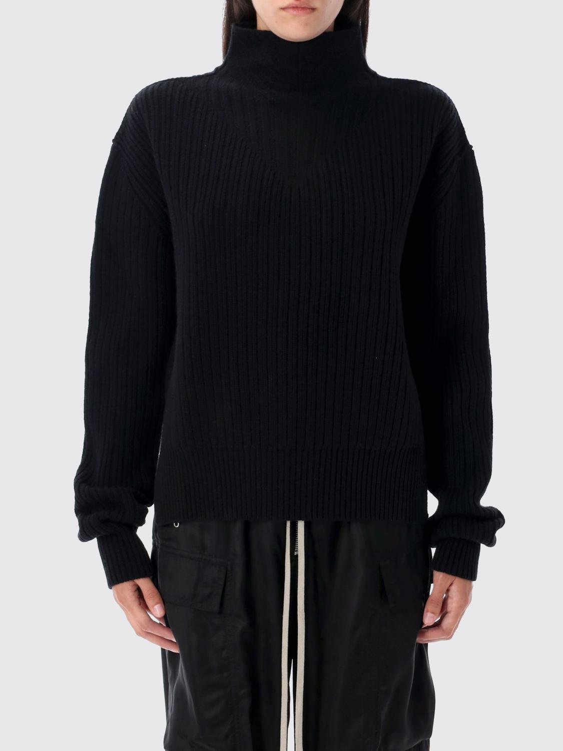 Rick Owens RICK OWENS Sweater Woman color Black　RICK OWENS セーター ウーマン カラー ブラック