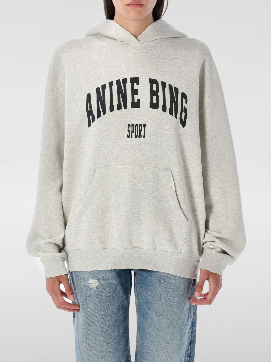 Anine Bing Sweatshirt  Woman Color Grey In Gray