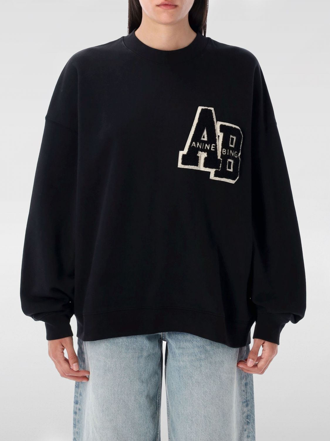 Anine Bing Sweatshirt  Woman Color Black