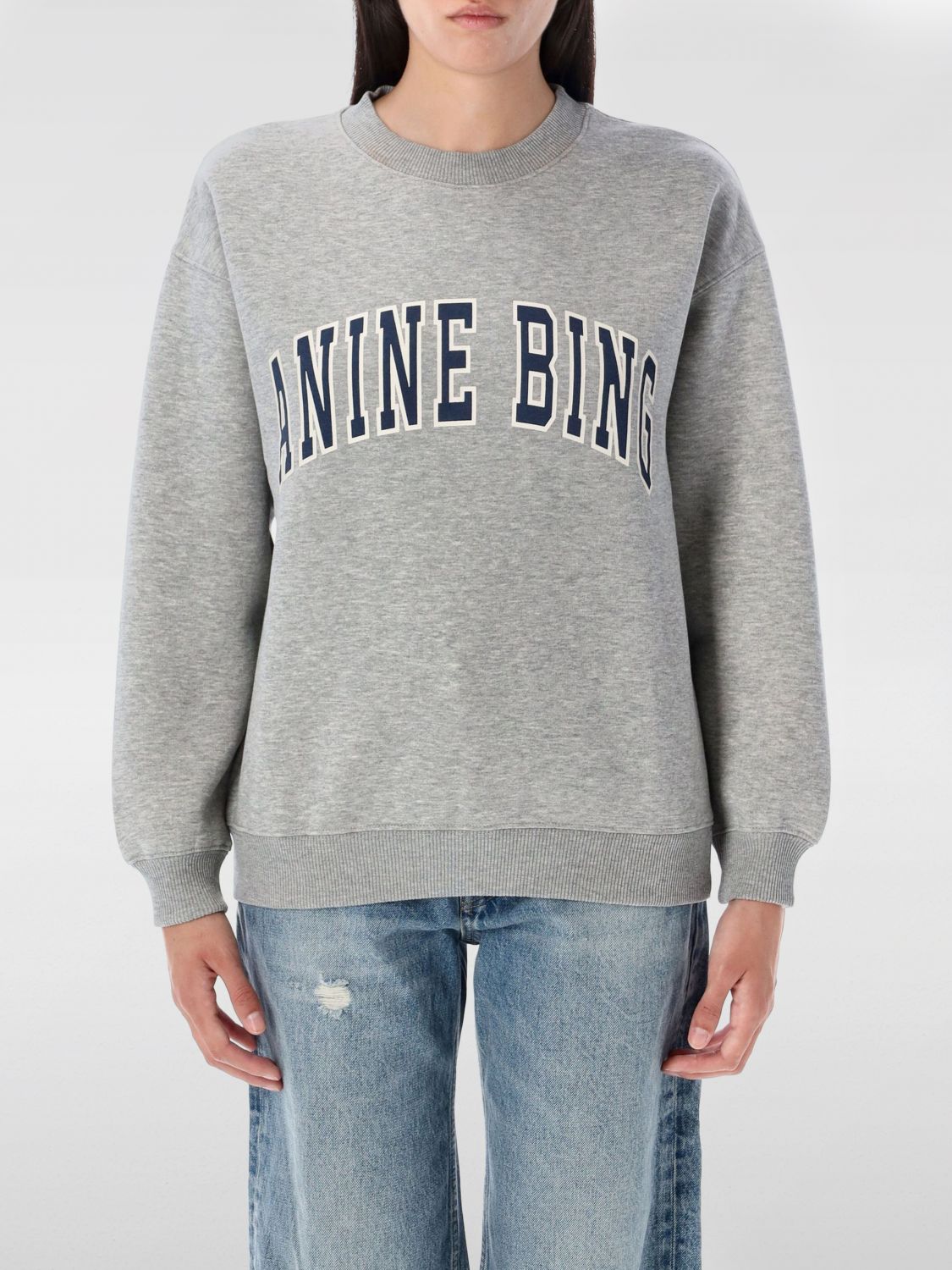 Anine Bing Sweatshirt  Woman Color Grey In Gray