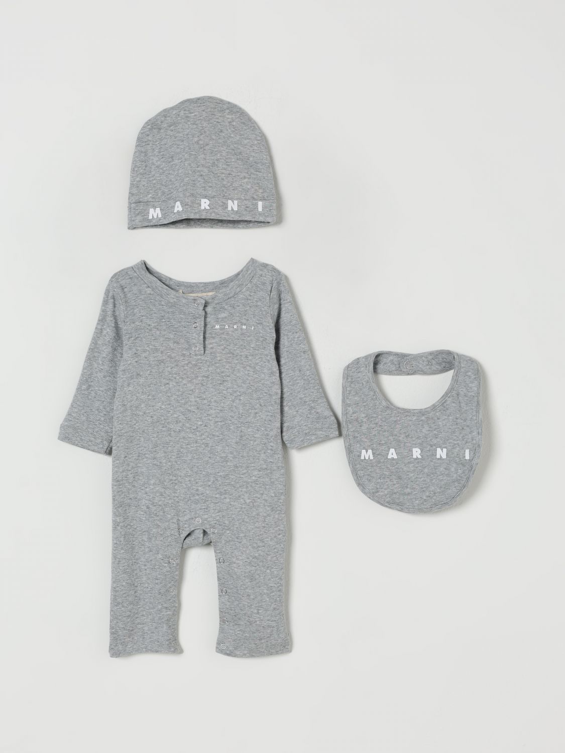 Marni Pack Kids Color Grey In Gray