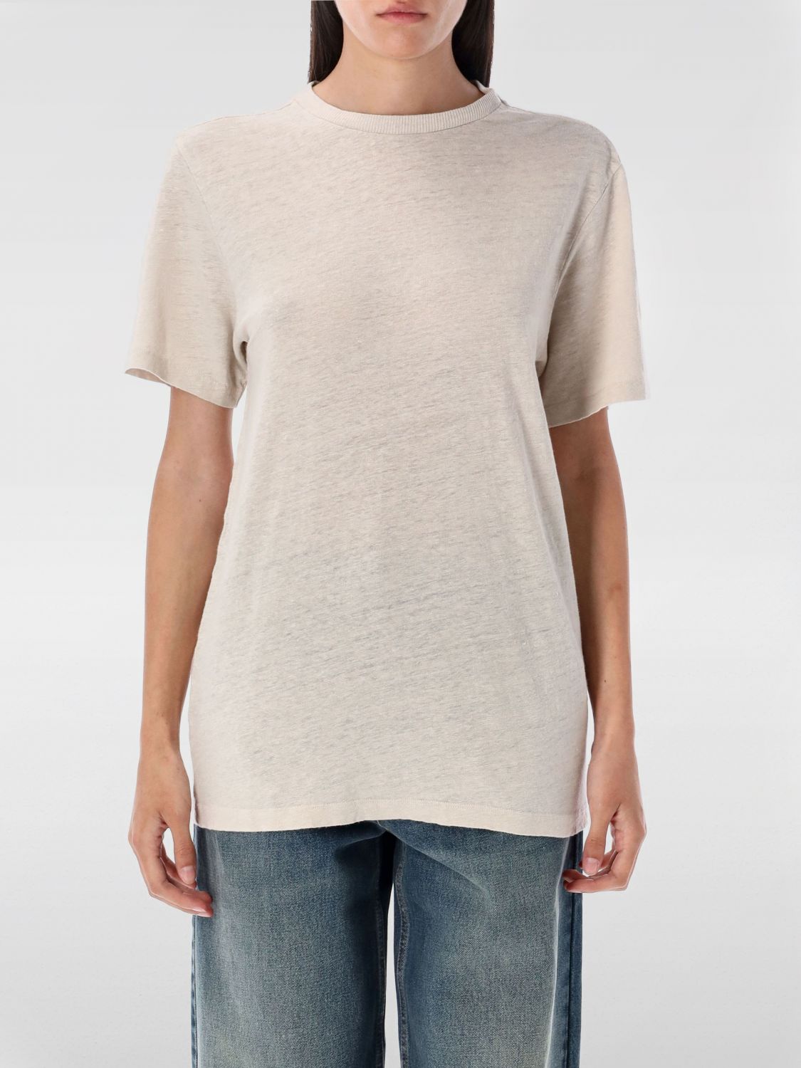 Isabel Marant Étoile T-shirt Isabel Marant Etoile Woman Color Beige In Neutral
