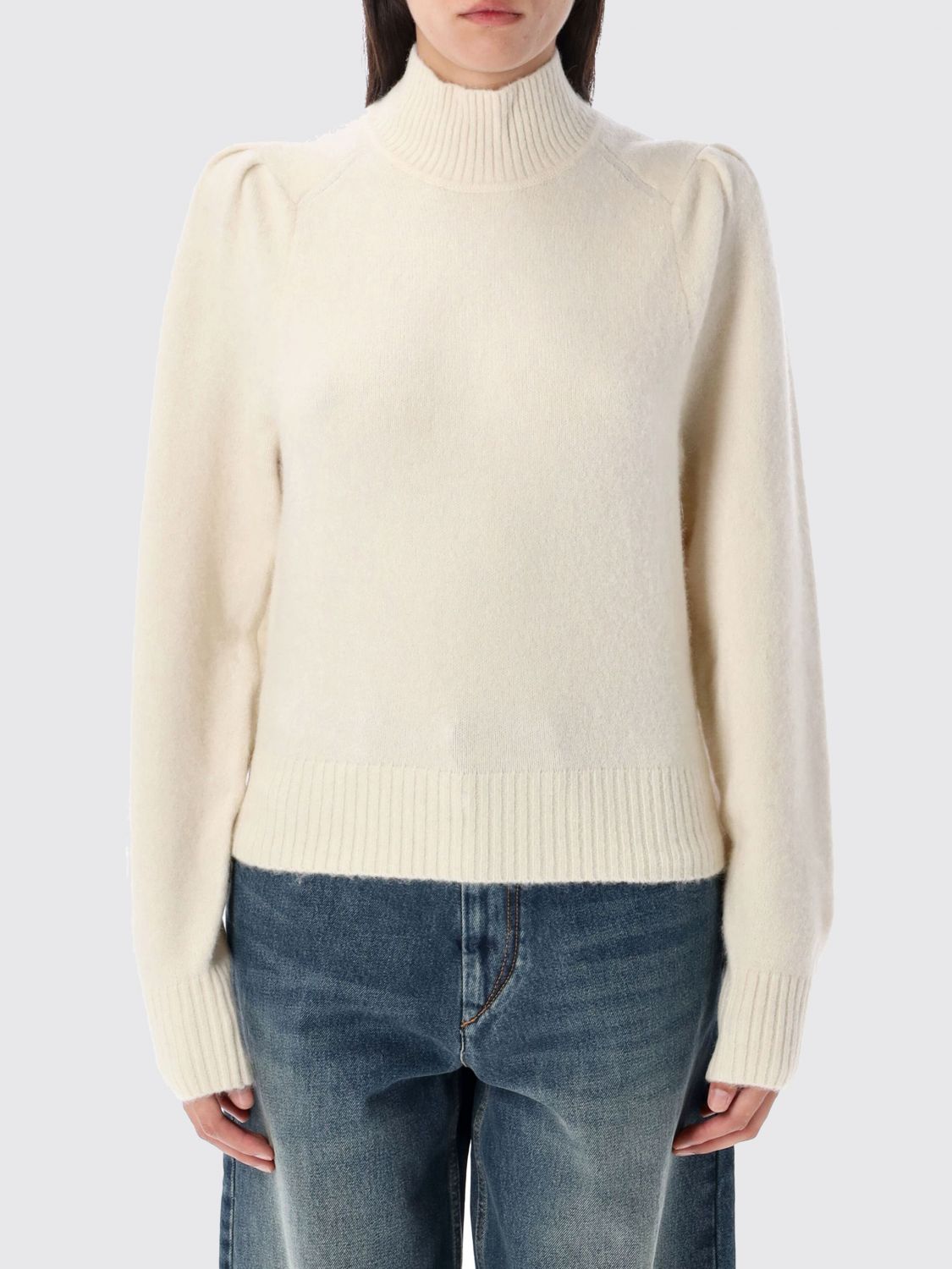 Isabel Marant Étoile Sweater Isabel Marant Etoile Woman Color Beige In White