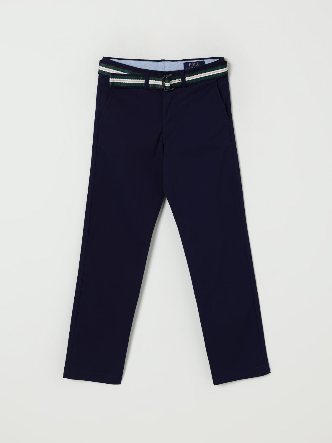 Polo Ralph Lauren Pants  Kids Color Blue In Blue