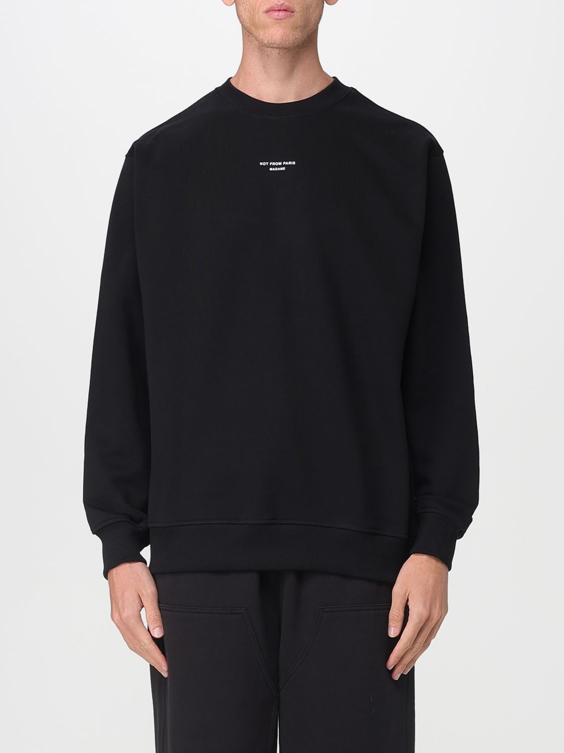 Drôle De Monsieur Sweatshirt  Men Color Black