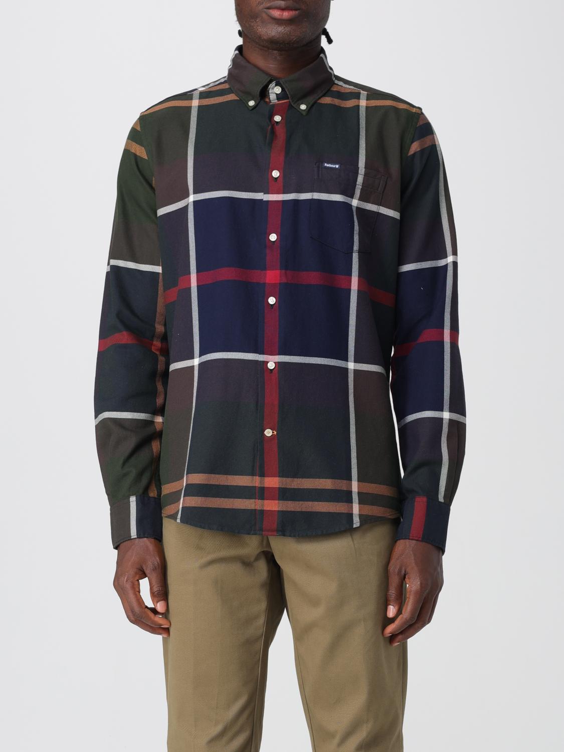 Barbour Shirt Men Color Blue 1 In Multi