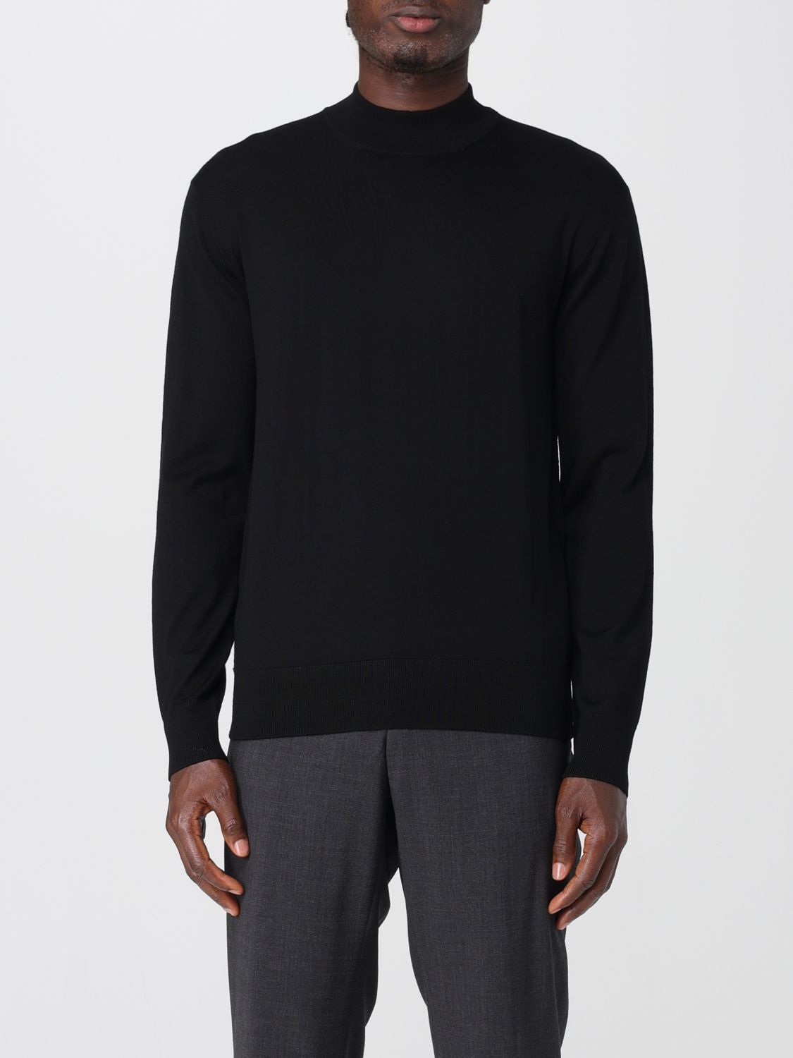Paolo Pecora Sweater Men Color Black In Black