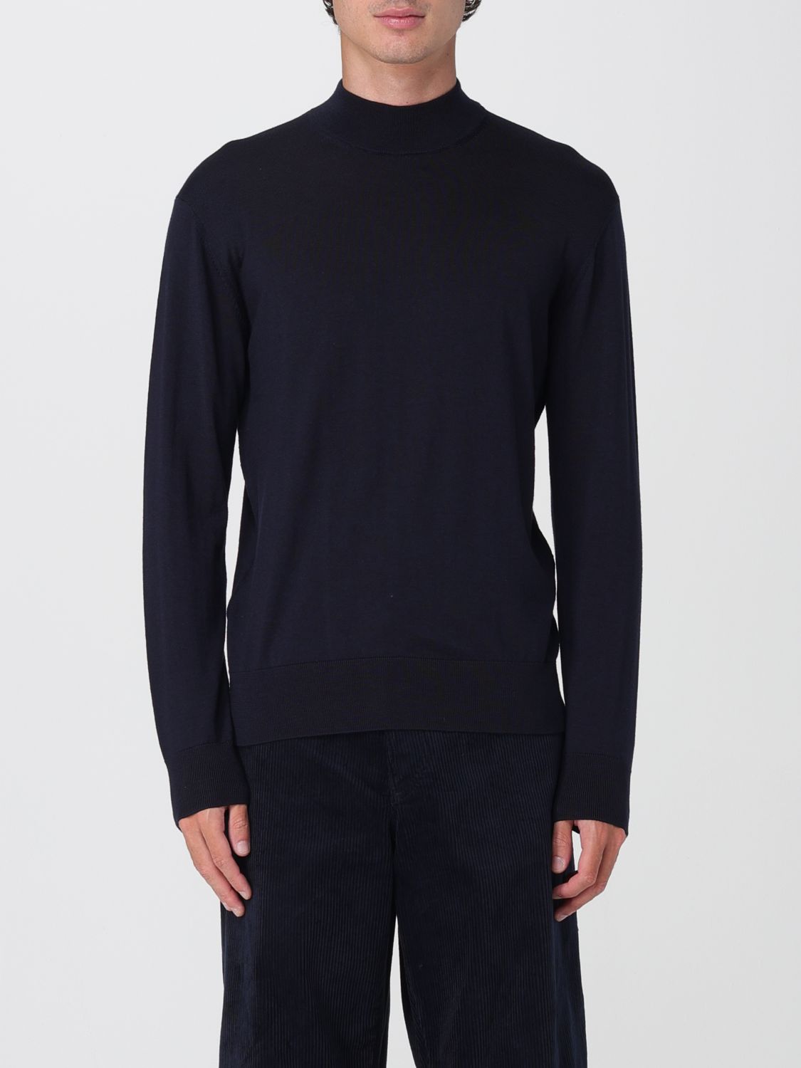 Paolo Pecora Sweater Men Color Blue In Black