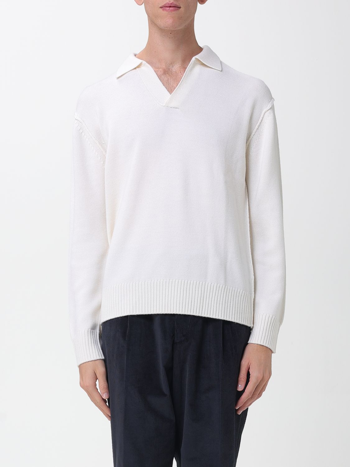 Paolo Pecora Polo Shirt  Men Color White In White