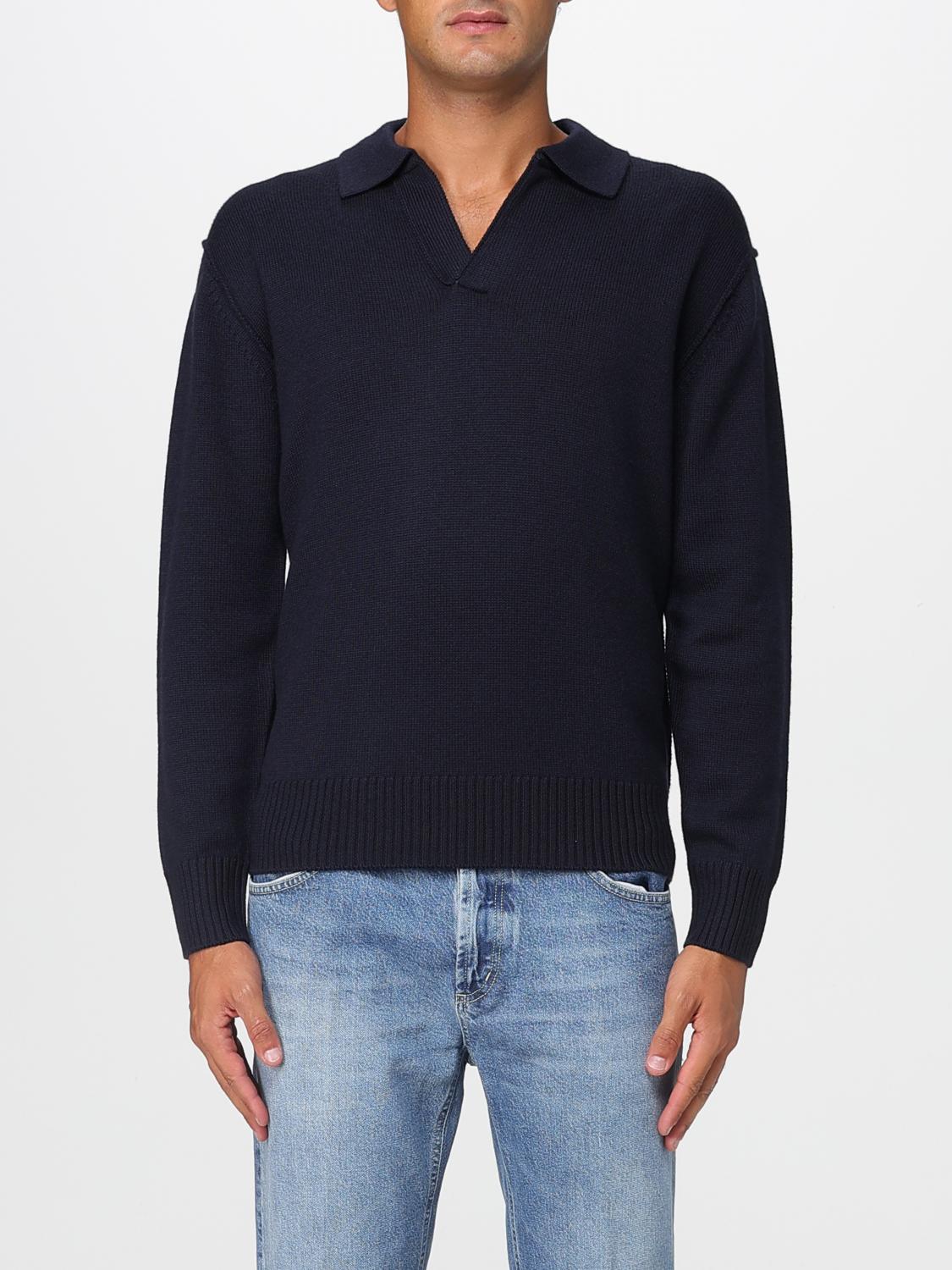 Paolo Pecora Polo-collar Jumper In Black