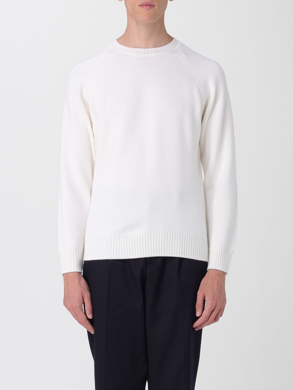 Paolo Pecora Sweater Men Color Cream In White
