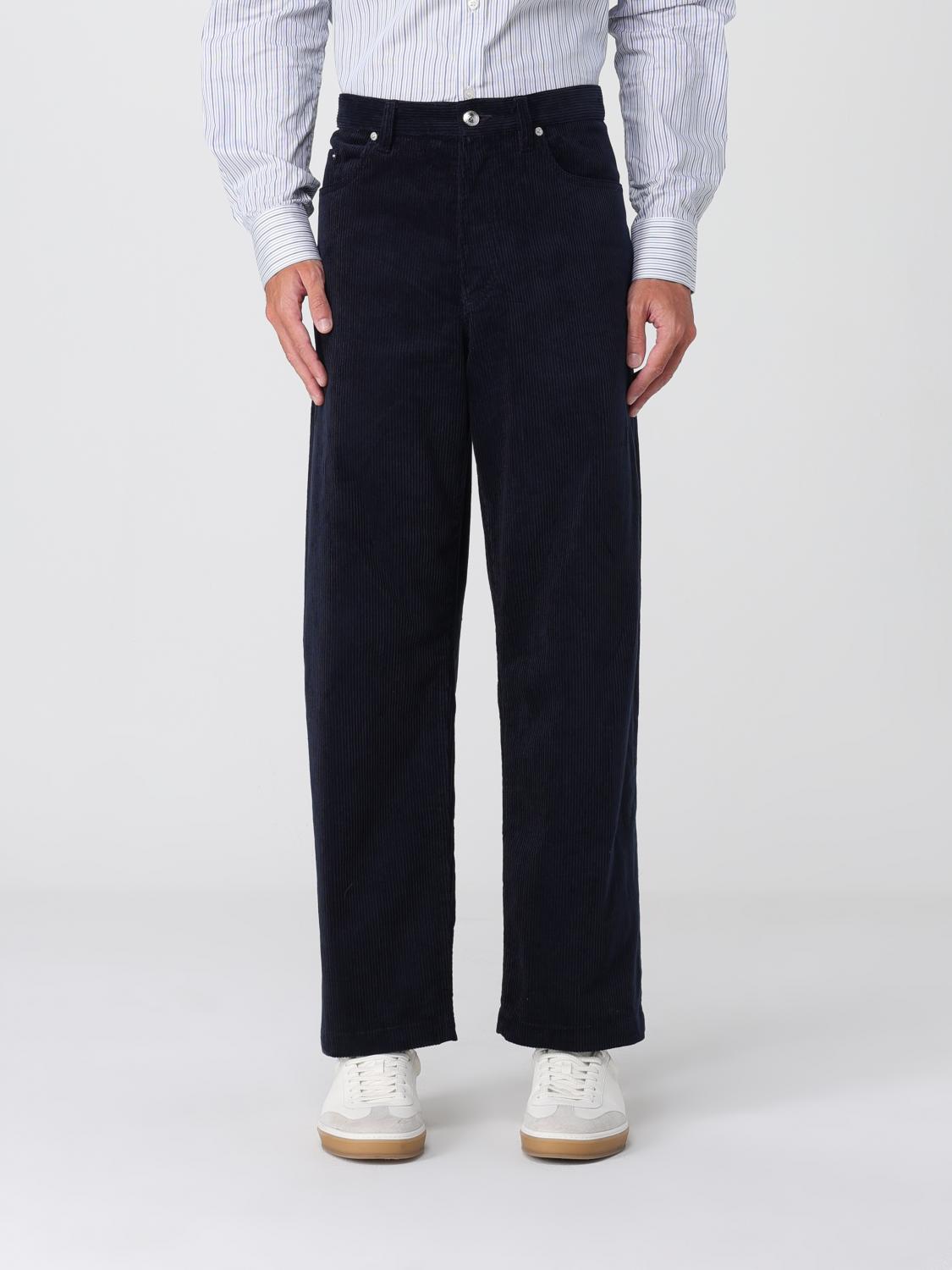 Apc Jeans A. P.c. Men Color Blue In Blue
