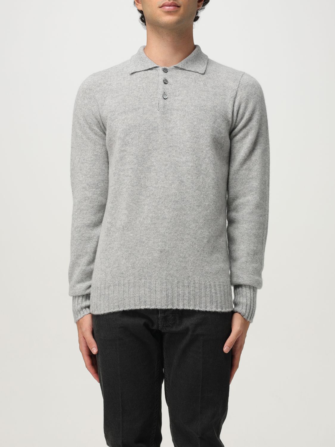 Drumohr Cardigan Men Color Grey In Gray