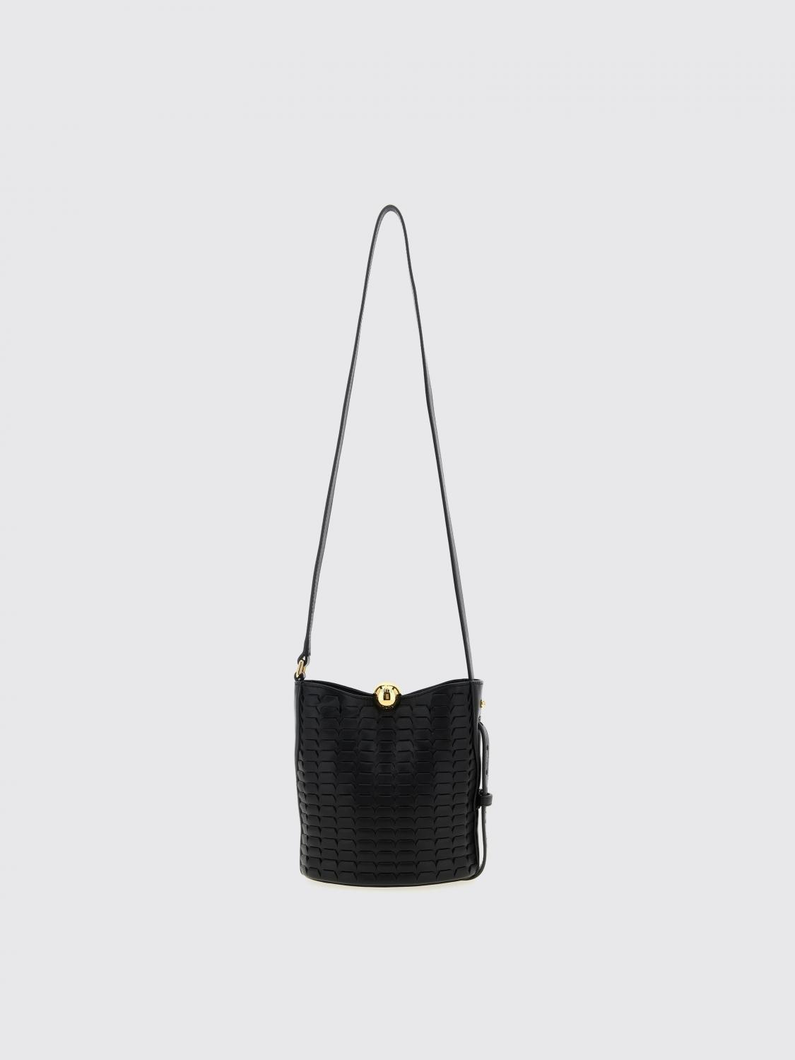 Furla Sfera Soft Mini Bucket Bags In Black