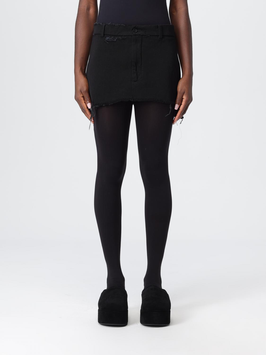 Balenciaga Skirt  Woman Color Black In Black