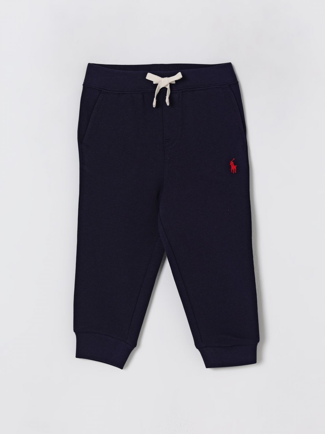 Polo Ralph Lauren Pants Kids Color Navy In Blue