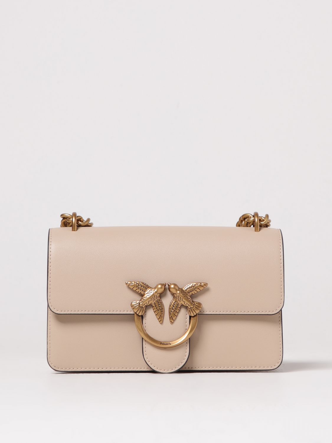 Pinko Shoulder Bag  Woman Color Beige In Sand
