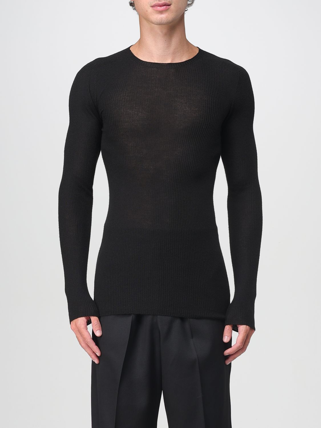 Rick Owens T-shirt Men Color Black In Black