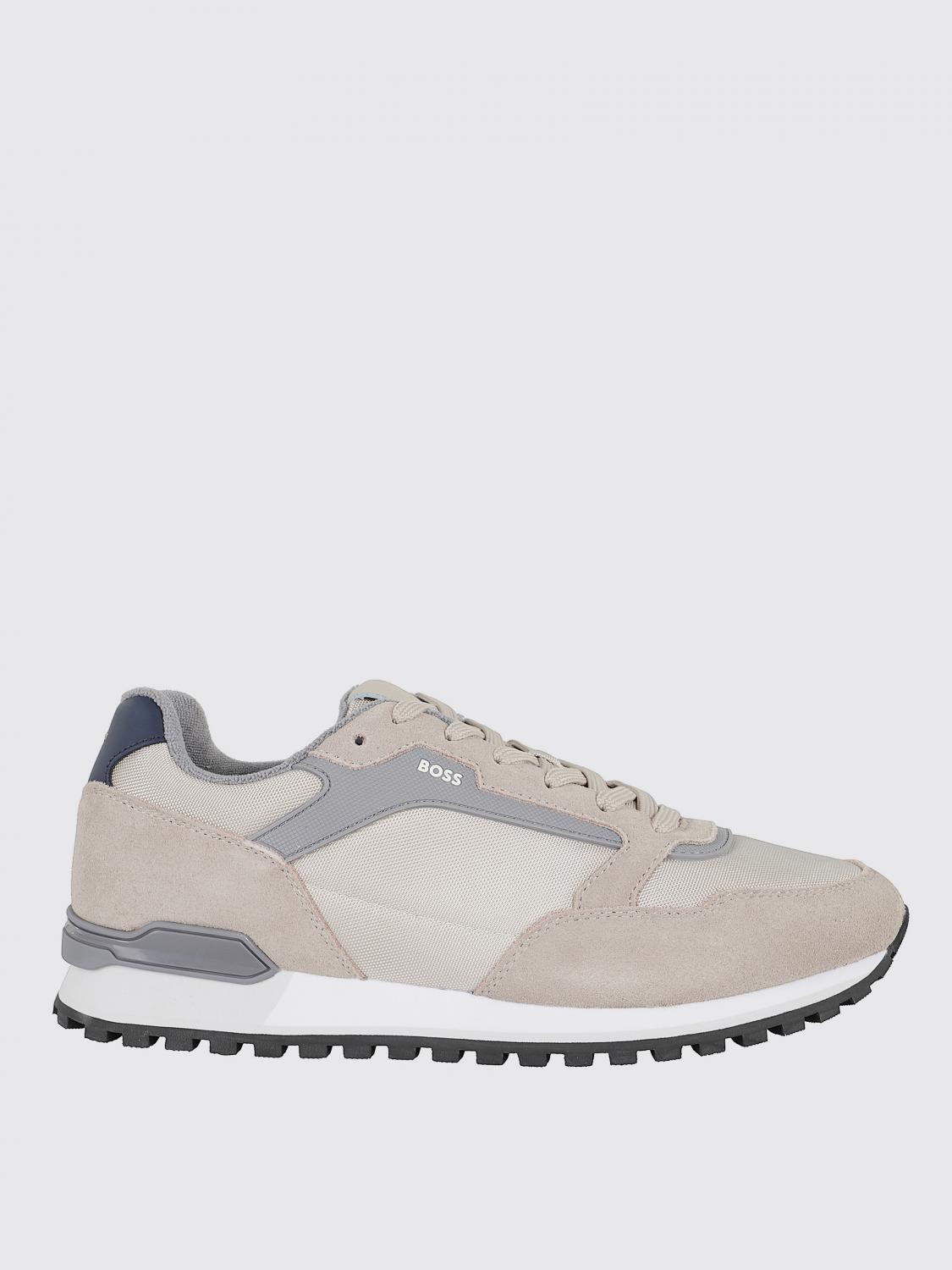 Hugo Boss Boss Parkour L Runner Panelled Mesh Sneakers In Multi