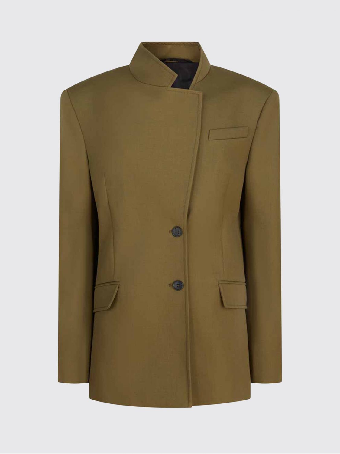 Attico Blazer The  Woman Color Green In Green